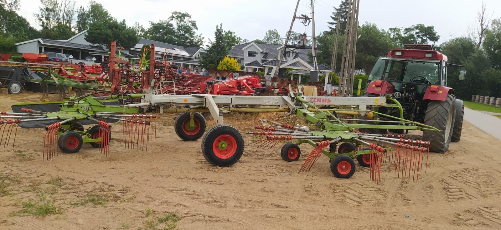 Zgrabiarka Claas liner 1550 twin profil