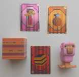 Bonecos Minecraft Box + Cartas + Happy Meal McDonald´s