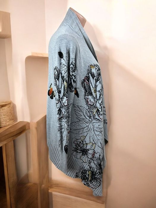 Desigual roz. S damska narzutka cape