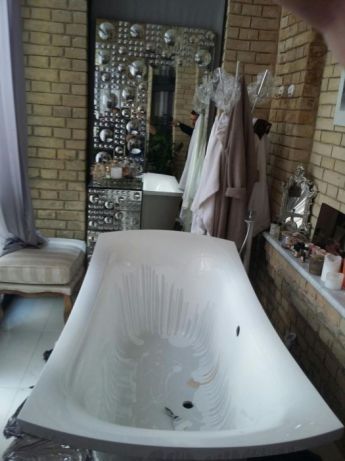 Ремонт и реставрация ванн методом наливная ванна