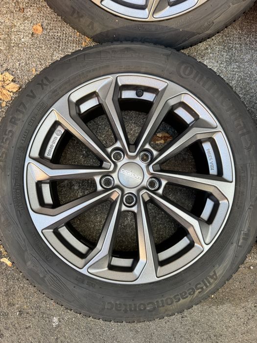 Шини зимові всесезонні Continental Allseasoncontact 215 55 R17 V XL
