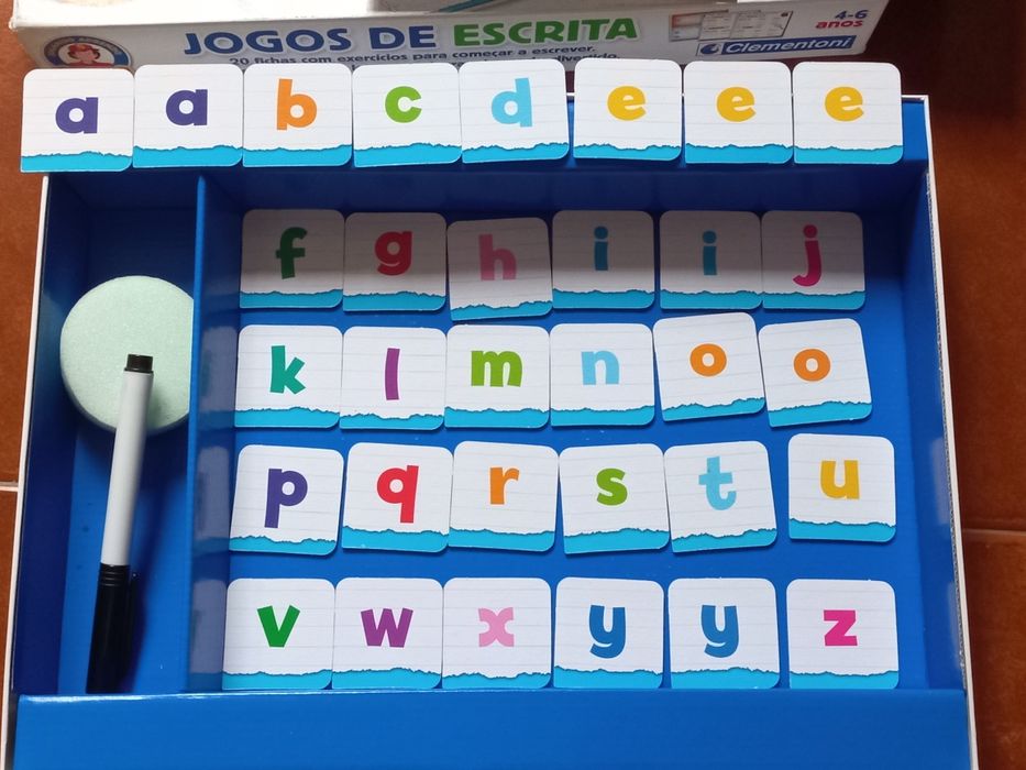 Jogo Didatico Jogos de escrita Clementoni