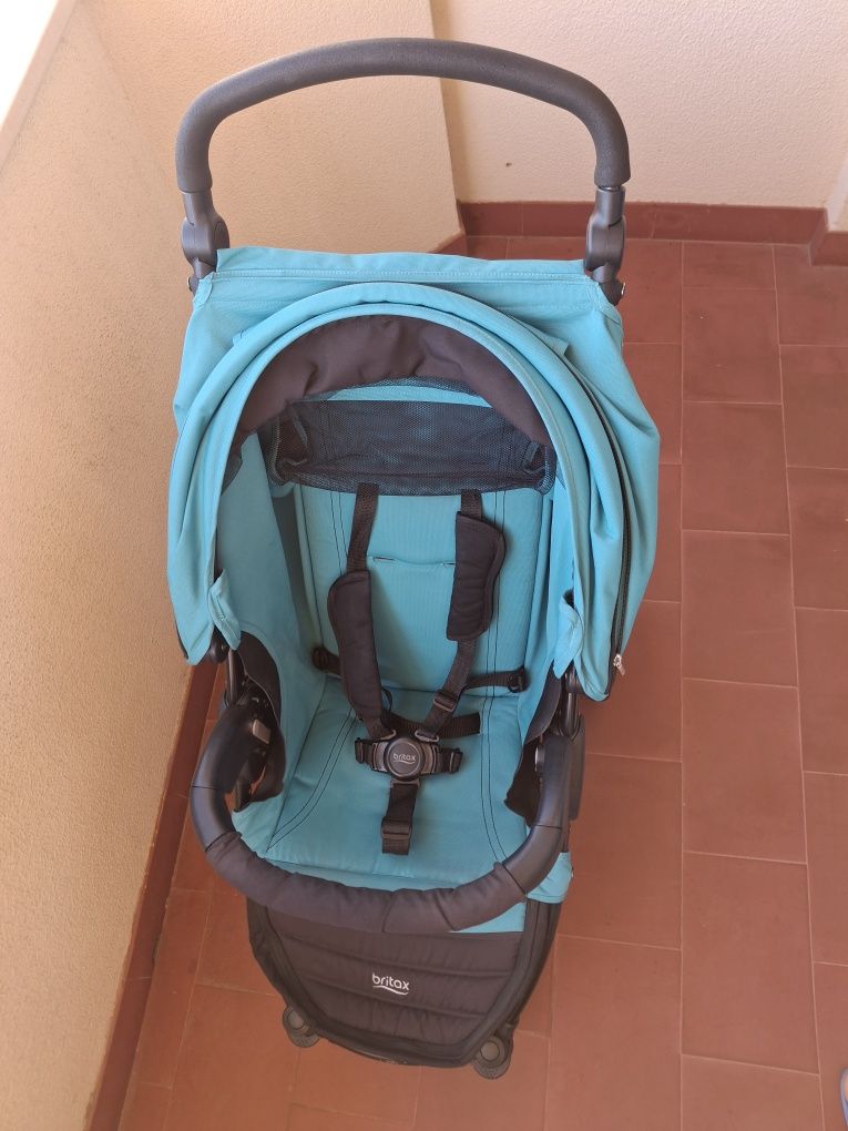 Cadeira Auto Ovo (base isofix) + Carrinho passeio Britax Romer