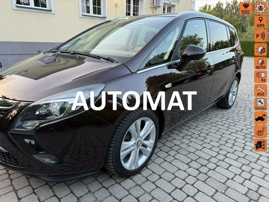 Opel Zafira Bardzo ładny, dobrze wyposażony egzemplarz, Automat, Navi, Alu 18".