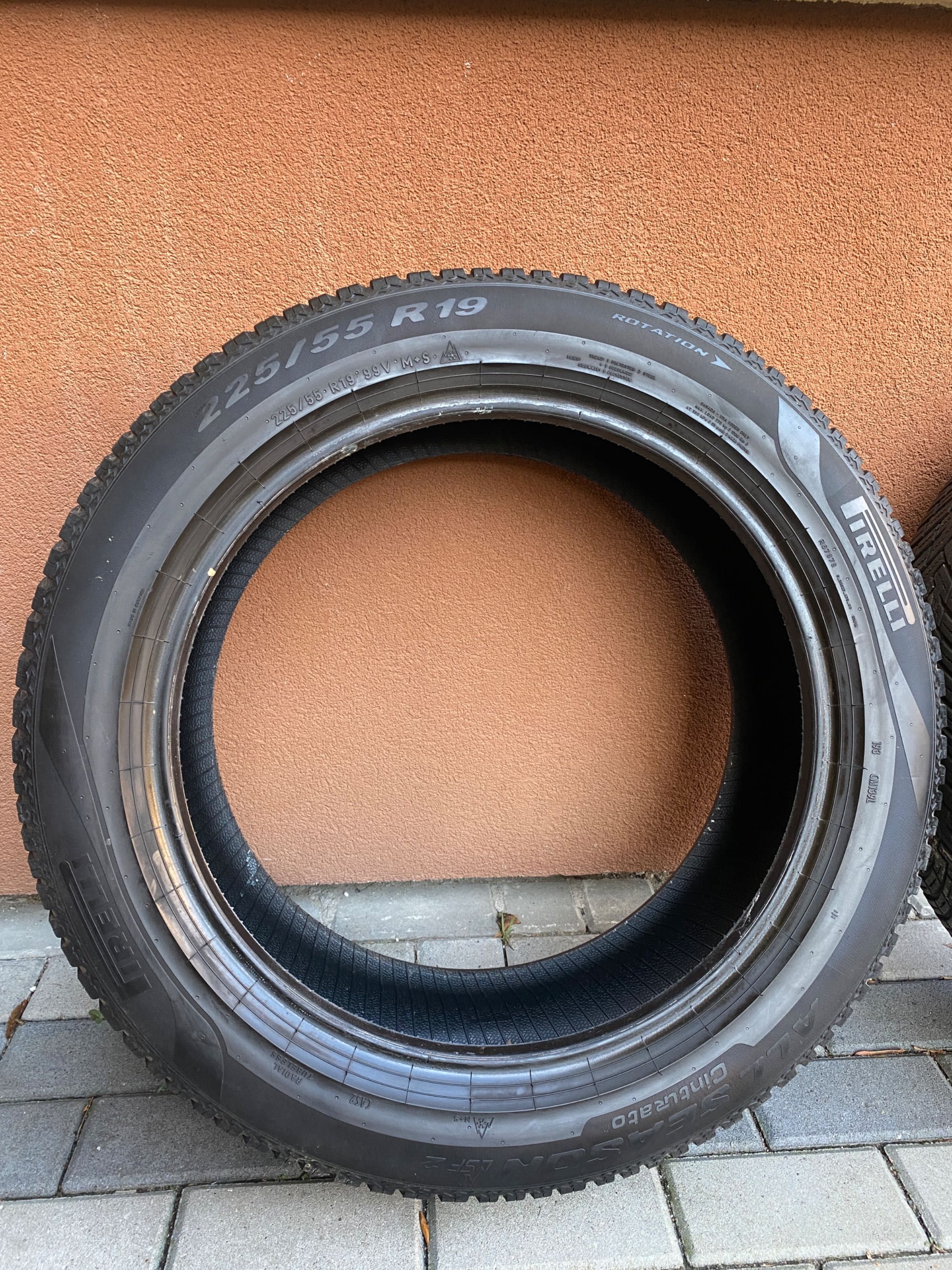 wielosezonowe Opony Pirelli all season 225 55 r19 2021r 2szt