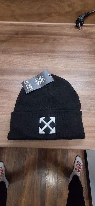 Nowa Czapka zimowa Off White premium