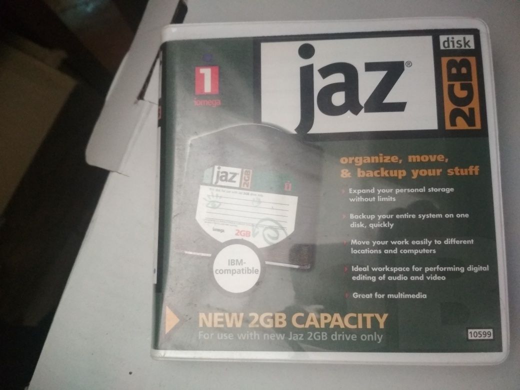 Jaz disk 2gb диск