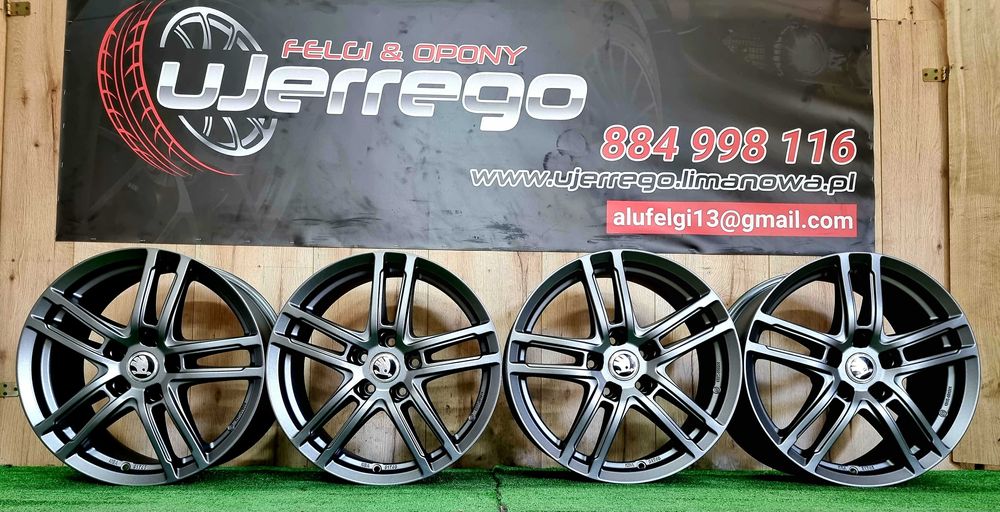 NOWE ALUFELGI SKODA 19x5x112 - KodiaQ, SuperB