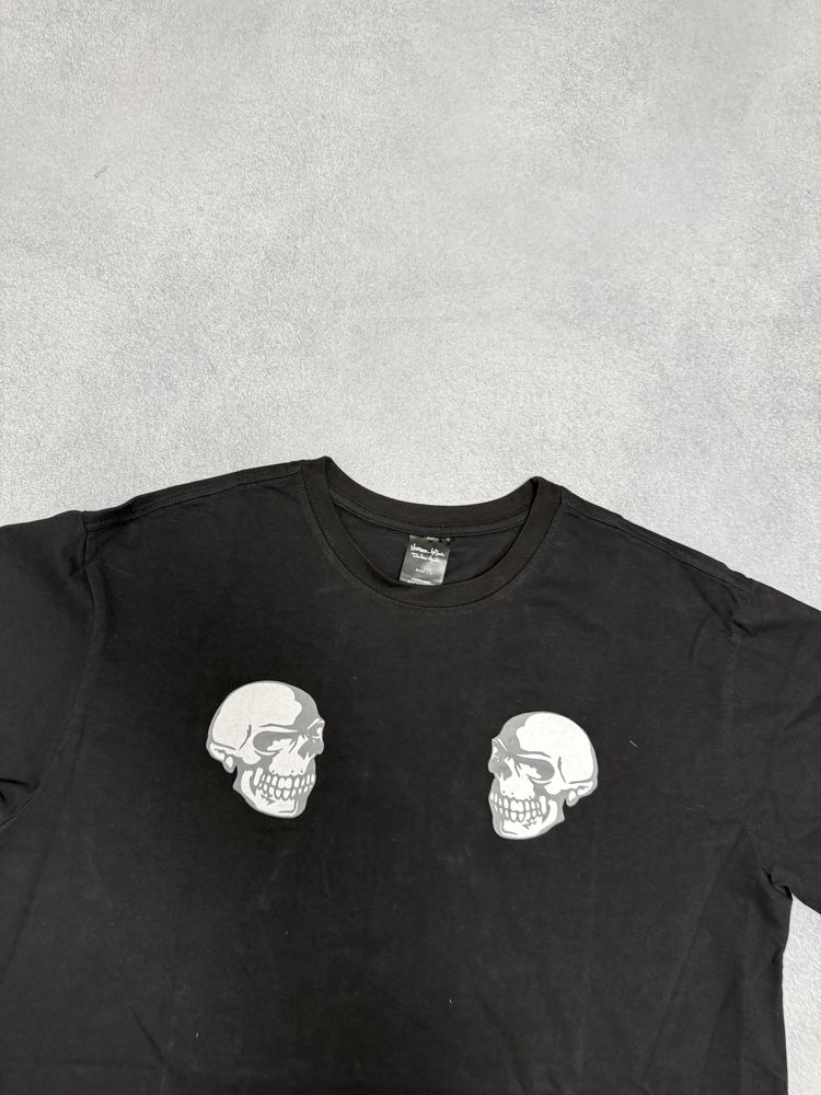 футболка Number Nine double skull tee S M L