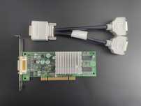 Karta graficzna NVIDIA NVS280 Quadro PCI na 2 monitory