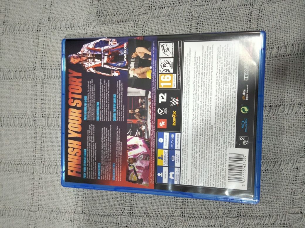Jogo wwe 2k24 para PS4