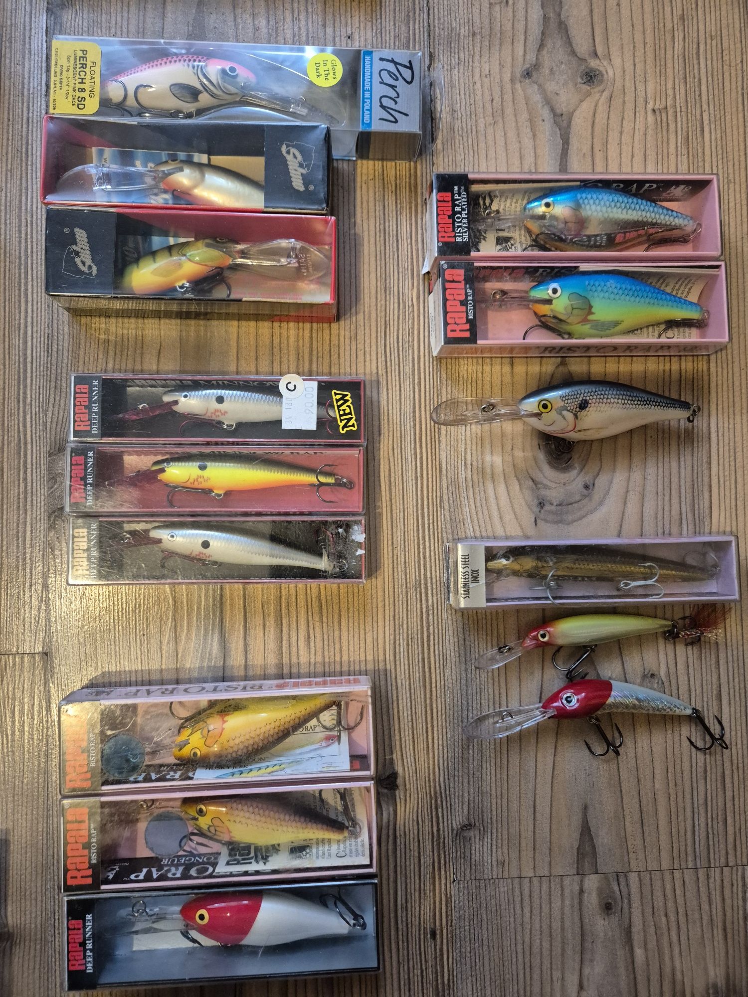Woblery salmo rapala. Wobler przynęta przynęty storm LD shimano pstrąg