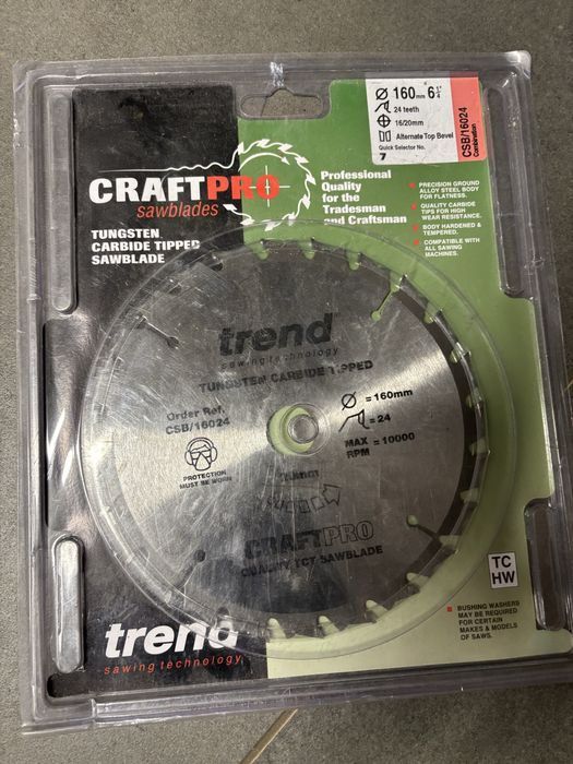 Tarcza do drzewa TREND 160mm - 24 zeby