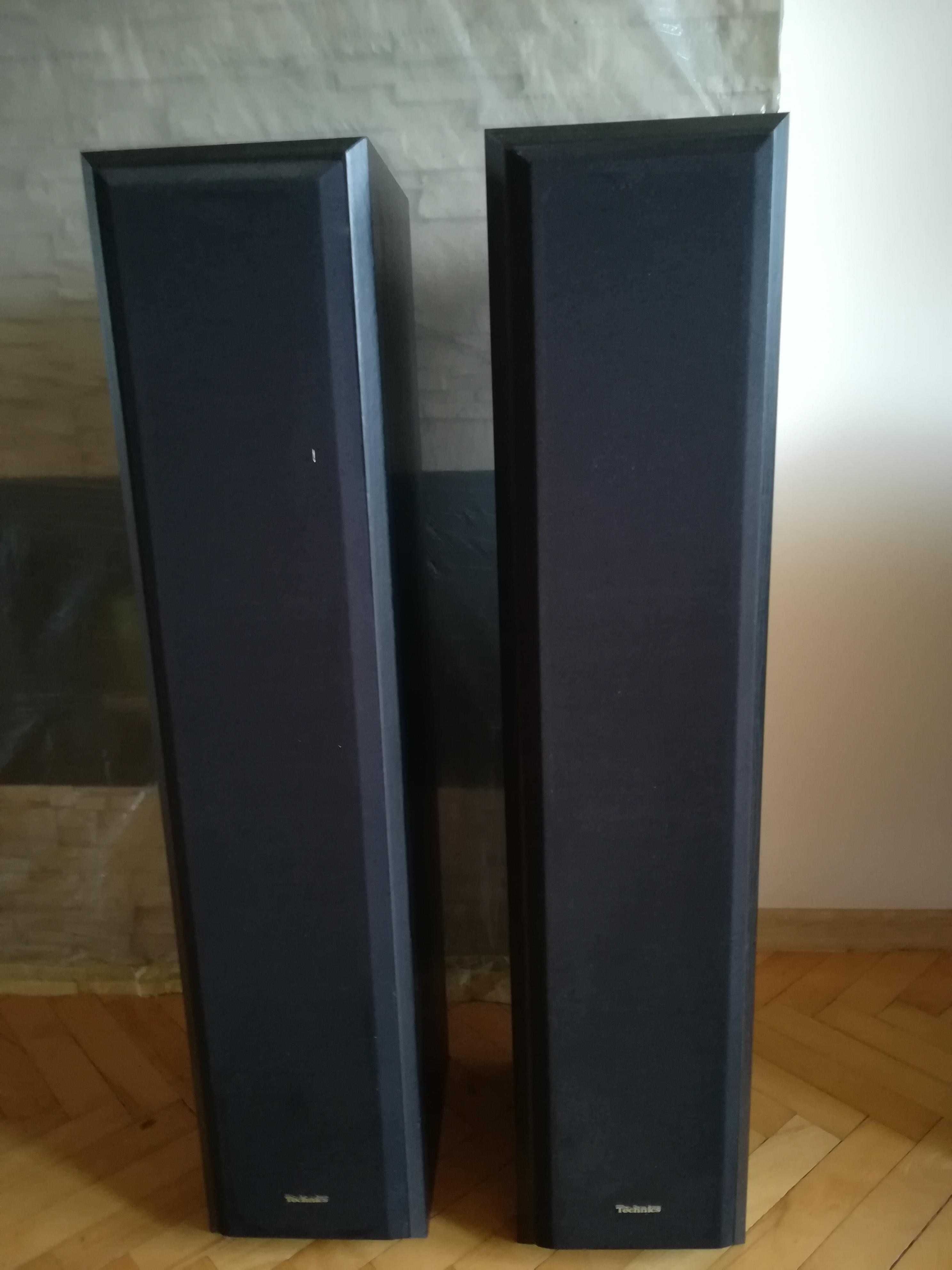 TECHNICS ZESTAW Ampituner SA-AX6 Zmieniarka CD SL-MC6 Kolumny SB-T200