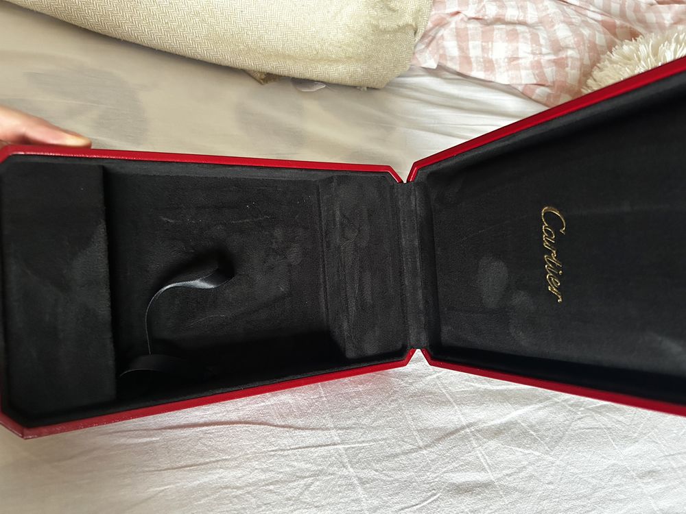 Pudełko Cartier cowa0014 skorzane