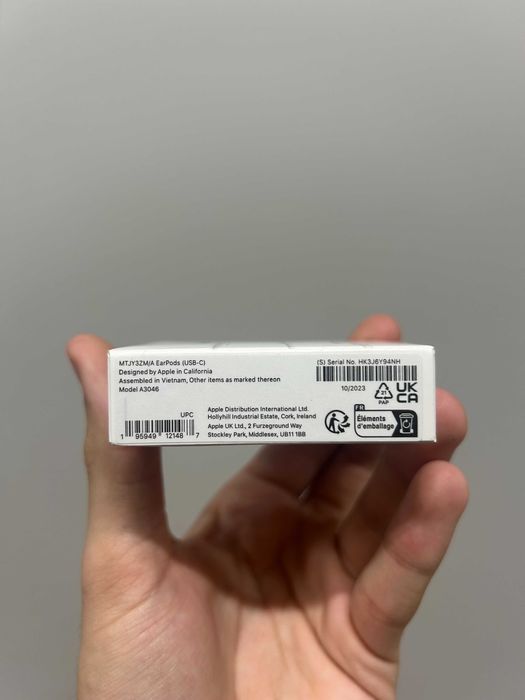 Навушники Apple Earpods USB-C провідні еарподс для iphone Type-C