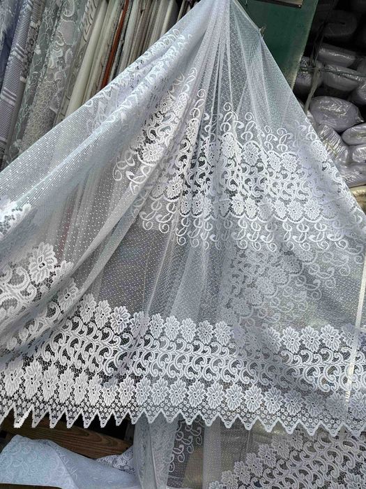 ХІТ!Коротка тюль 1.6м висота на кухню, арка, гардины жакард