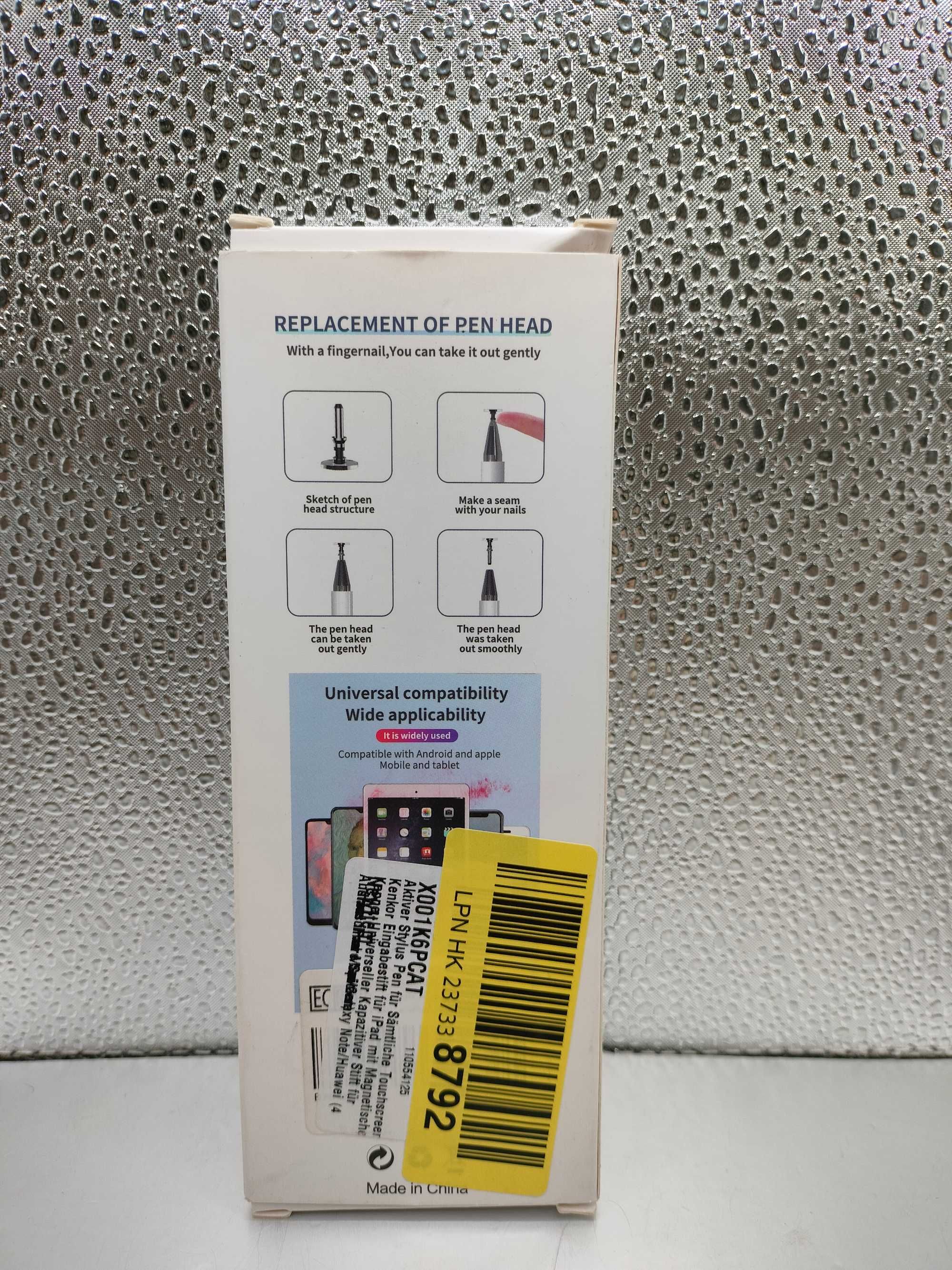 Rysik Aktiver Stylus Pen uniwersalny  2 sztuki różowy srebrny