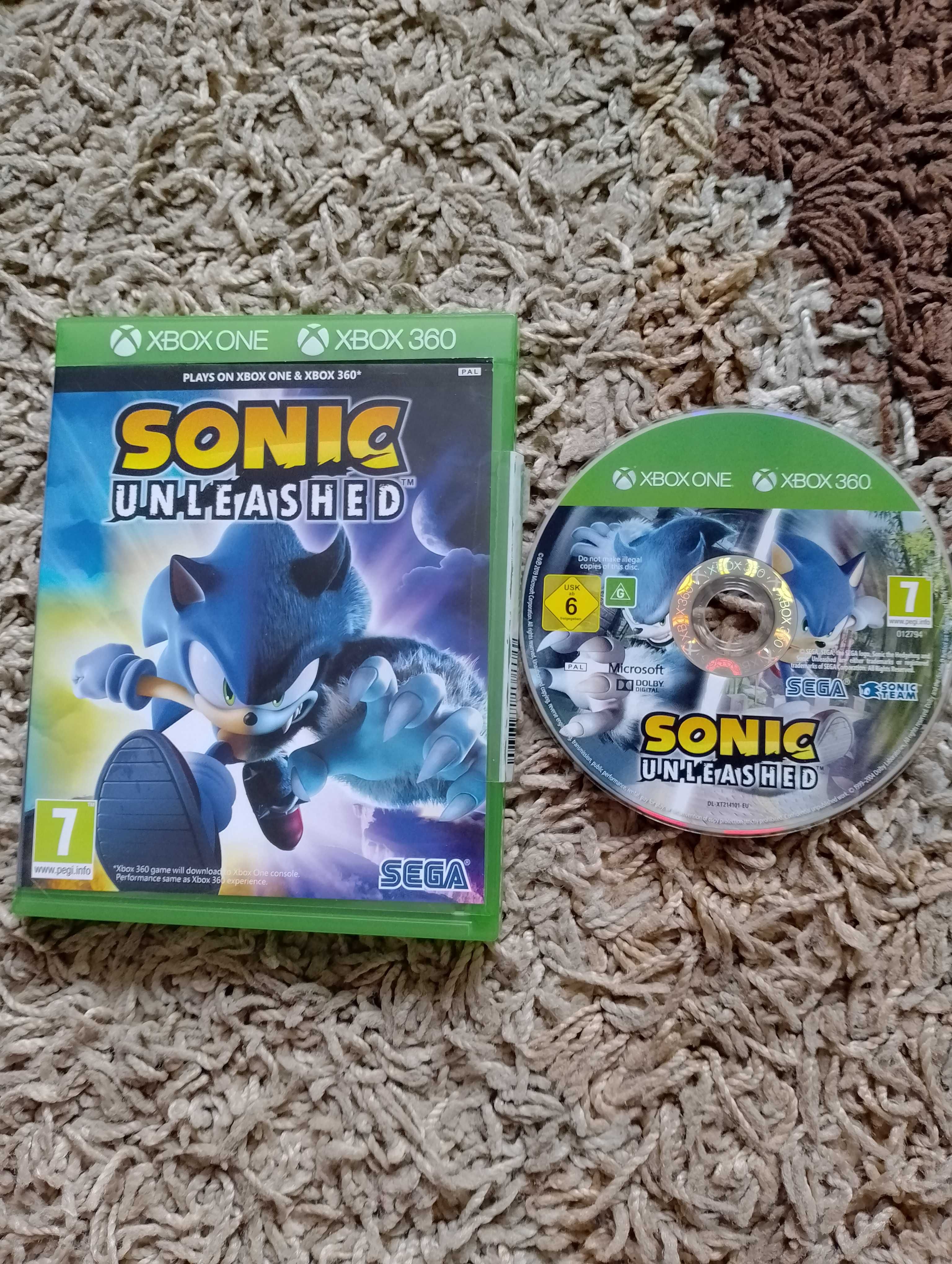 Sonic Unleashed Xbox 360 Xbox one