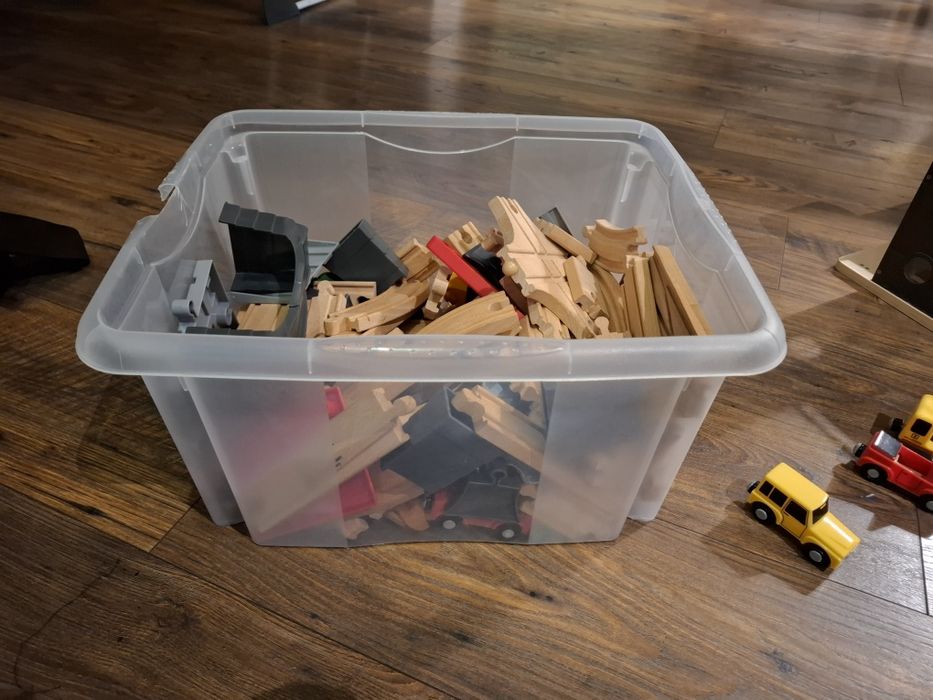 Tory i pociągi zestaw Ikea
