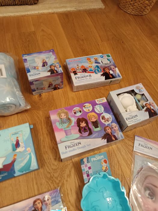 Mega zestaw prezentowy Elsa nowe zabawki Frozen święta LEGO