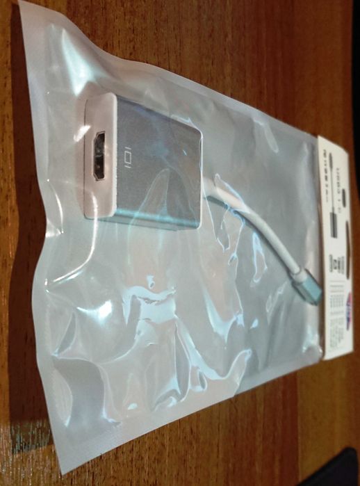 Адаптер USB Type-C 3.1 -> HDMI/ТВ конвертер 5Gbps 1920*1080 MacBook