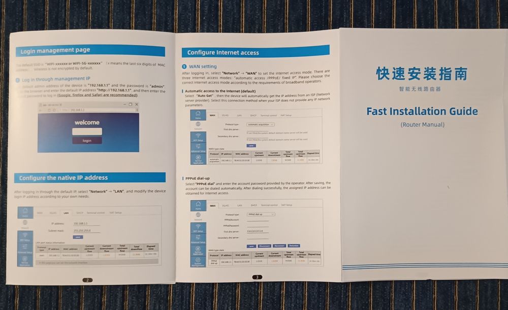 Router inteligente WiFi 6 Novo