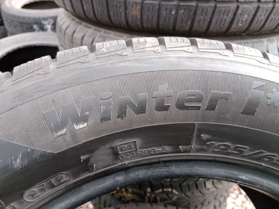 Opona używana zimowa 195/65R15 Hankook Winter i Cept Evo 1szt.