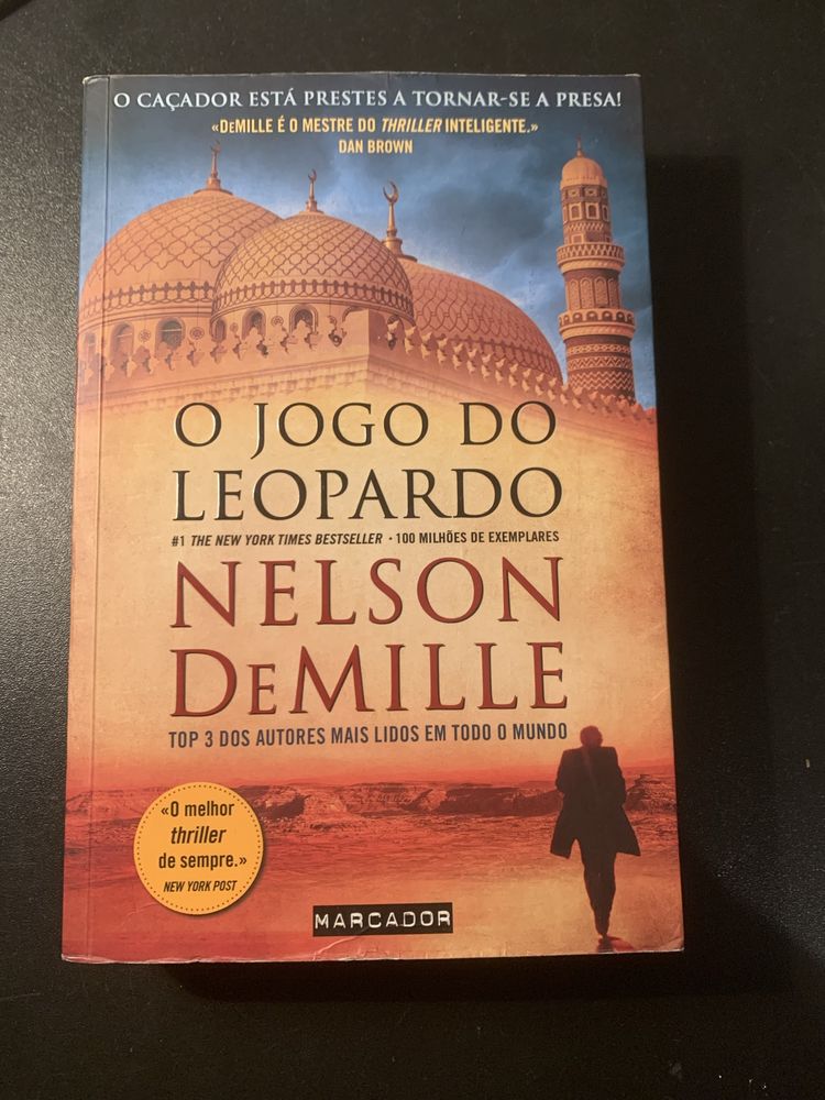 Livro” O Jogo do Leopardo” de Daniel Silva