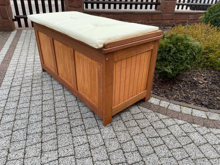 Skrzynia ogrodowa kufer siedzisko 220L