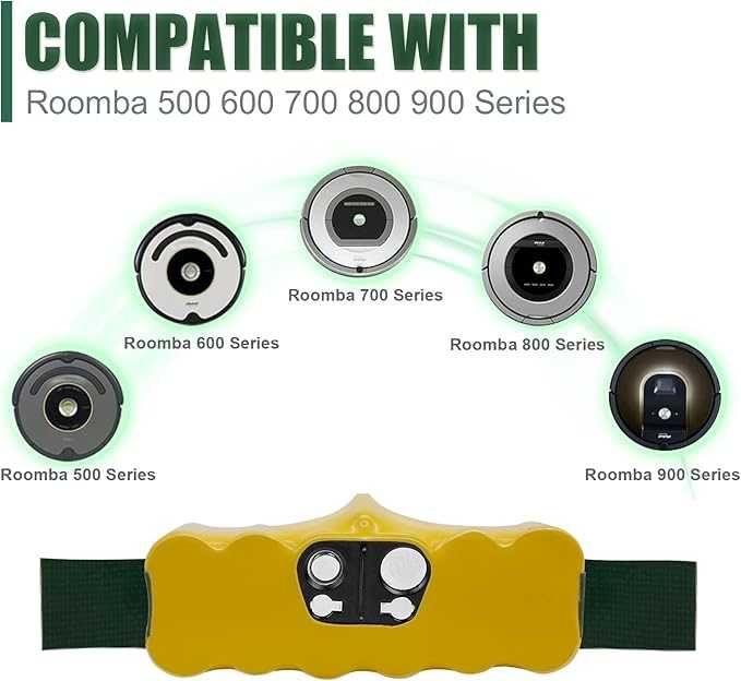 Akumulator zamienny do iRobot Roomba 5000 mAh 14,4 V
