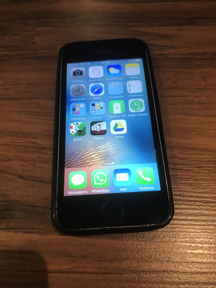 Iphone 5s com capa incluída