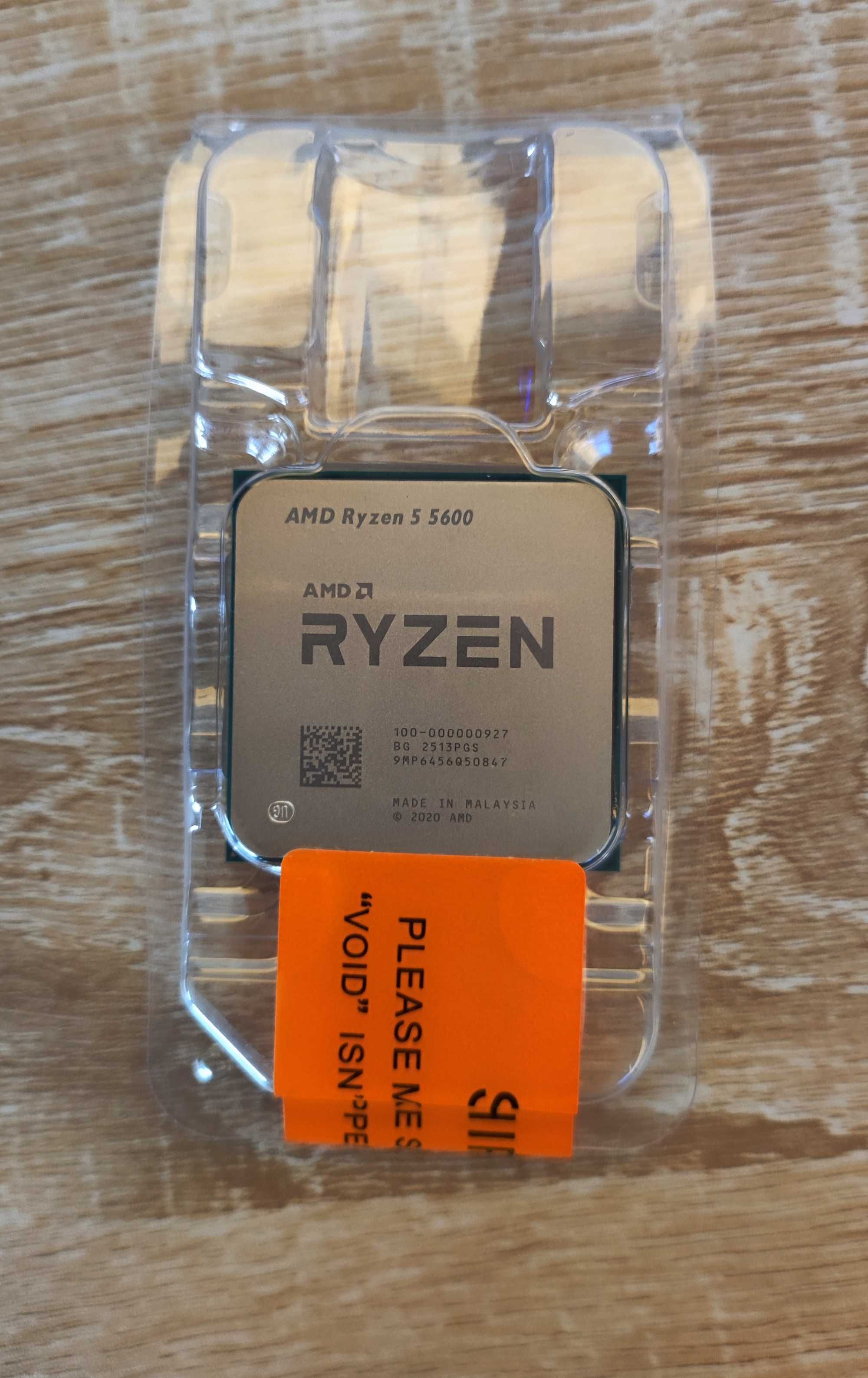 Новий процесор Ryzen 5 5600 (6 ядер, 12 потокiв)
