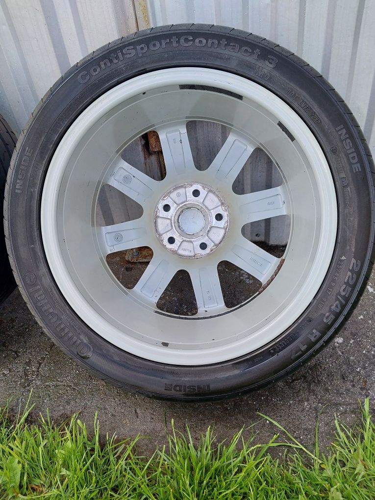 Felgi Volkswagen 17 5x112 et 54 otw 57,1 stan bardzo dobry