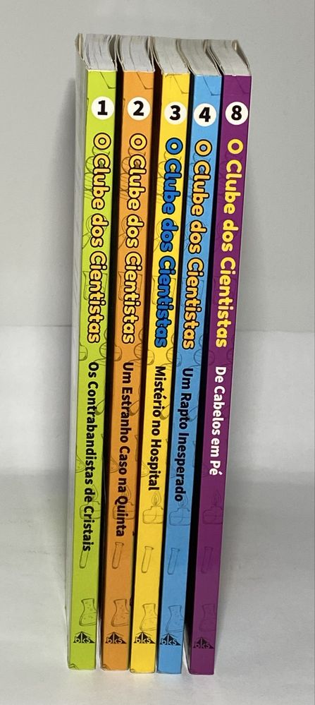 Livros O Clube dos Cientistas