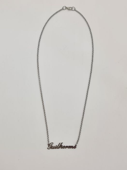 Colar prata personalizado Guilherme