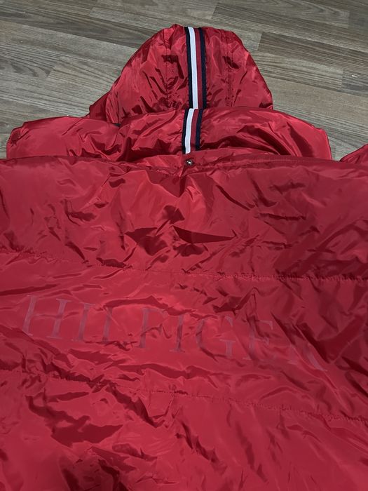 Чоловічий двохсторонній пуховик tommy hilfiger