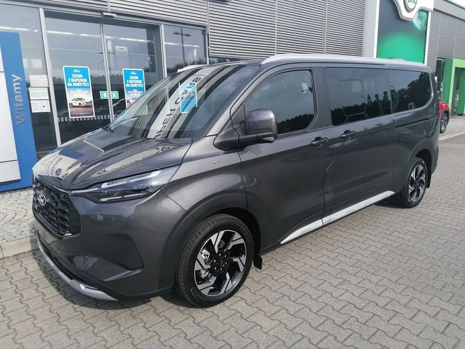 Ford Tourneo Custom 8 osobowy , L2, PHEV , cisza ,niskie spalanie , od ręki - różne kolory