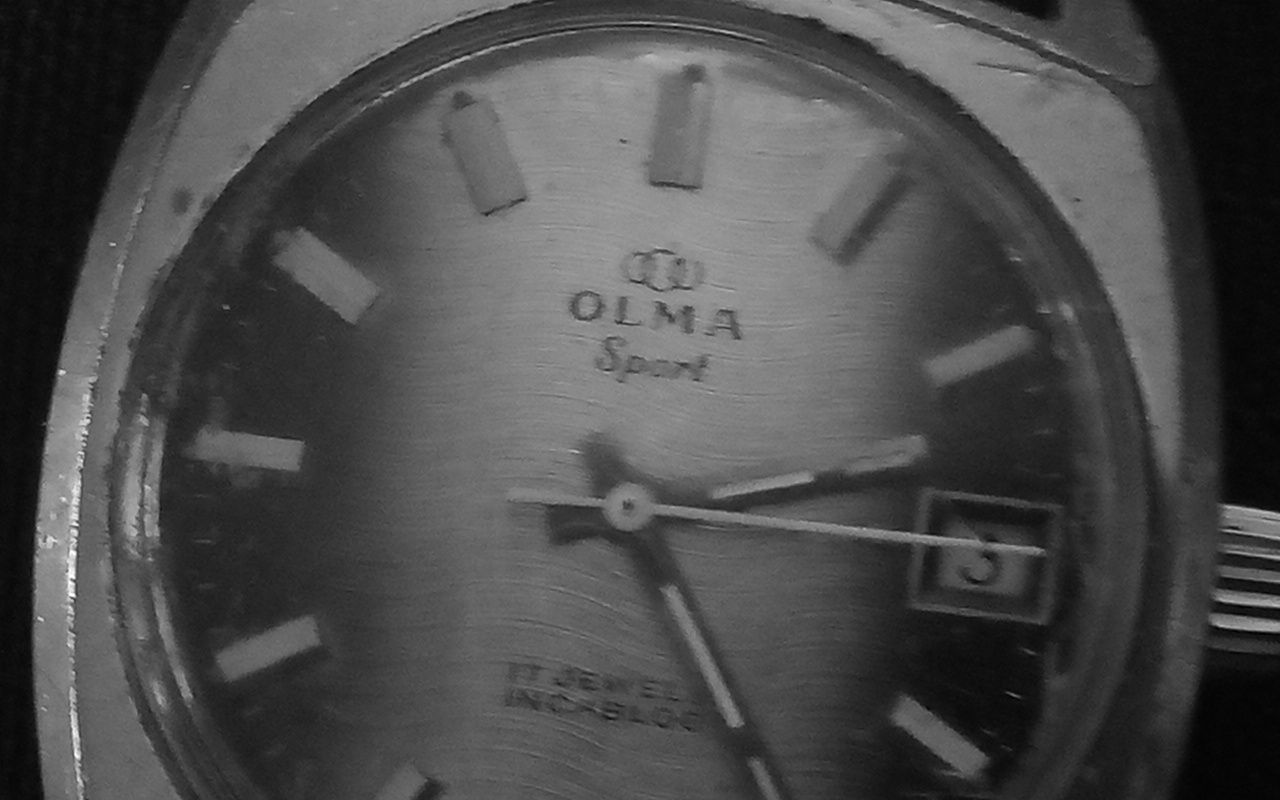 Relógio mecânico Olma Sport
