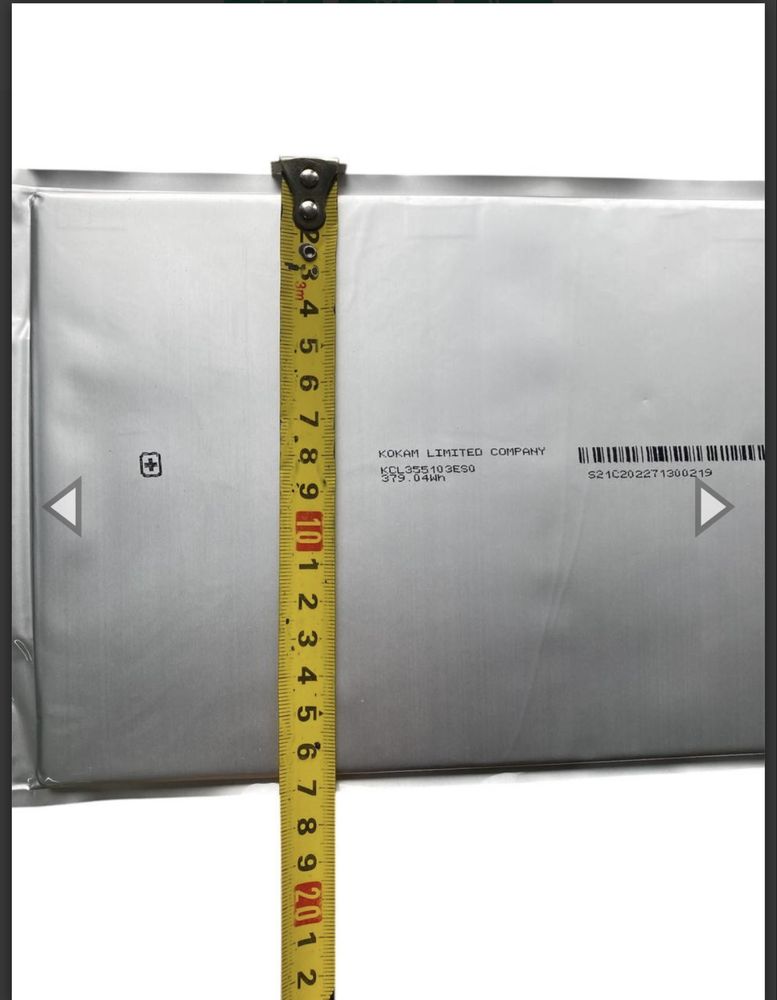 Пакети Елементи ячейки Li-ion LG 110а, 379.04Wh (Нові)