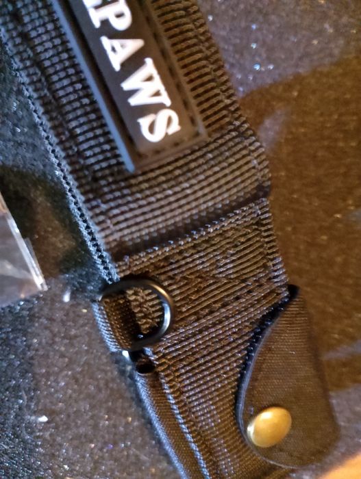 Keepaws Tactical AirTag Collar Made in USA 
Tamanho L