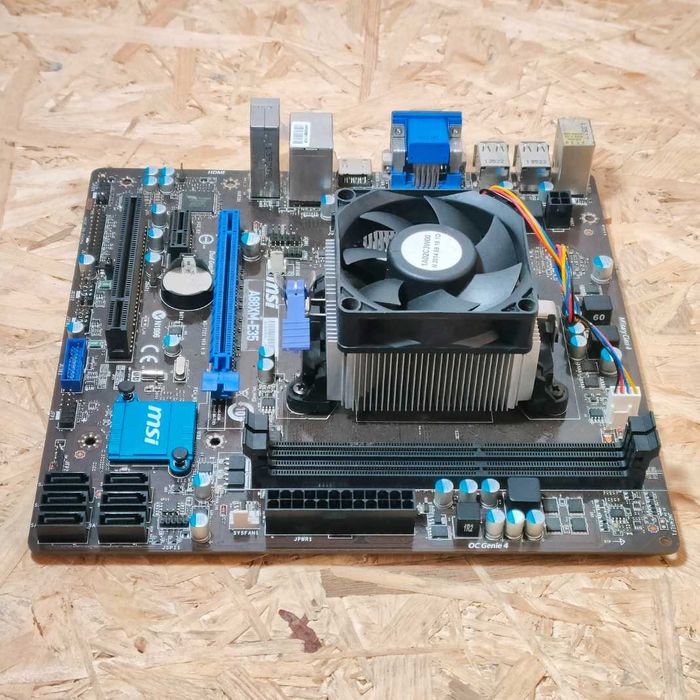 Płyta Główna MSI A88XM-E35 DDR3 USB + Procesor AMD + CHŁODZENIE ZESTAW