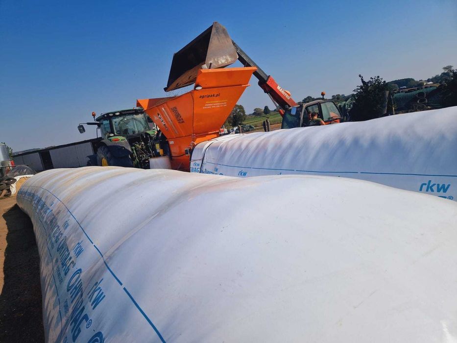 Śrutowanie Mielenie pakowanie w Rękaw Zbóż kukurydzy Śrutownik Agripak