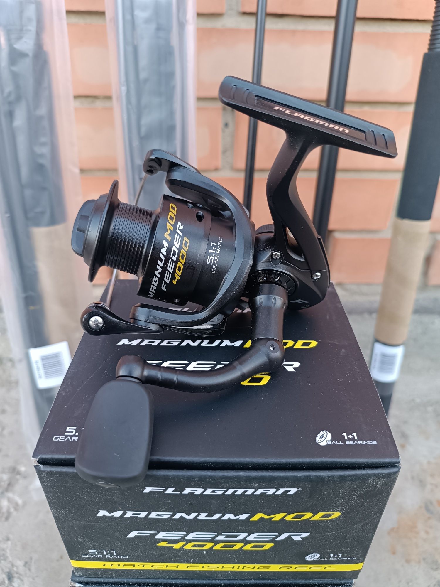 Розпродаж.Flagman Carp Feeder 3.6м 130г + Катушка Flagman Magnum 4000