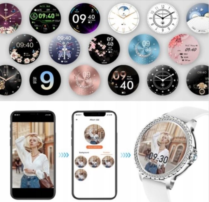 Smartwatch lige nowoczesny design