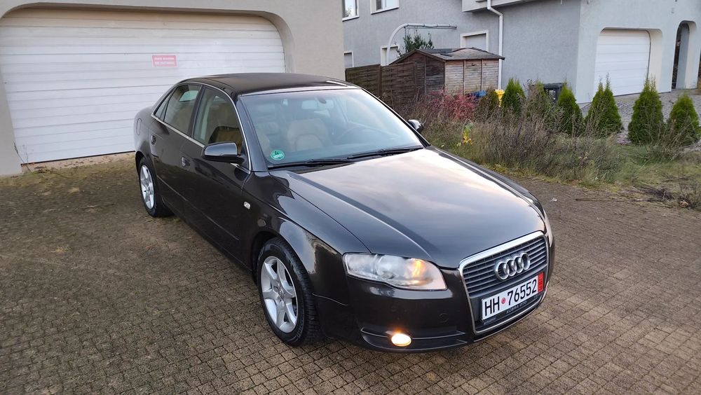 Audi A4 Limousine 2.0 TDI 140km Automat Climatrnic Piękna Skórzana Tapicerka Super Stan