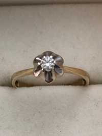 Apart pierścionek zaręczynowy brylant diament złoto