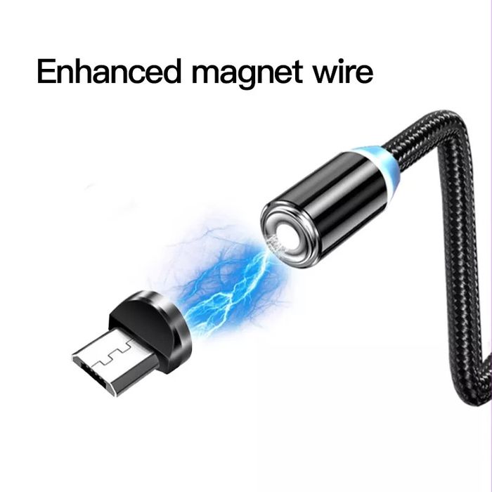 Cabo magnético de carregamento rápido