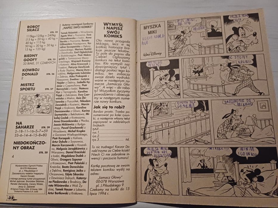 Kaczor Donald Łamacz Głowy