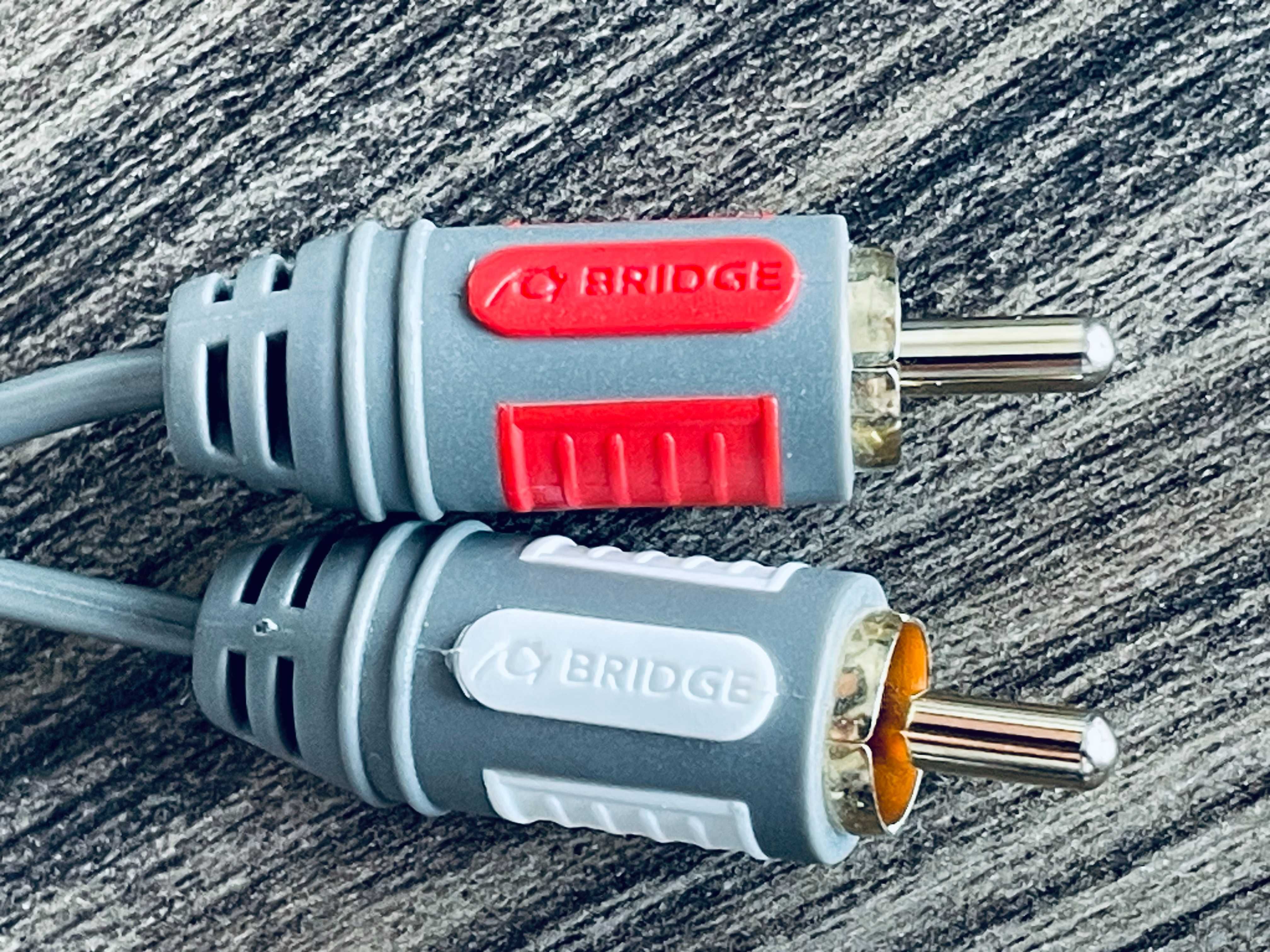 Kabel audio hi-fi Bridge 1 x Mini Jack 3,5 mm - 2 x RCA (cinch) 1m